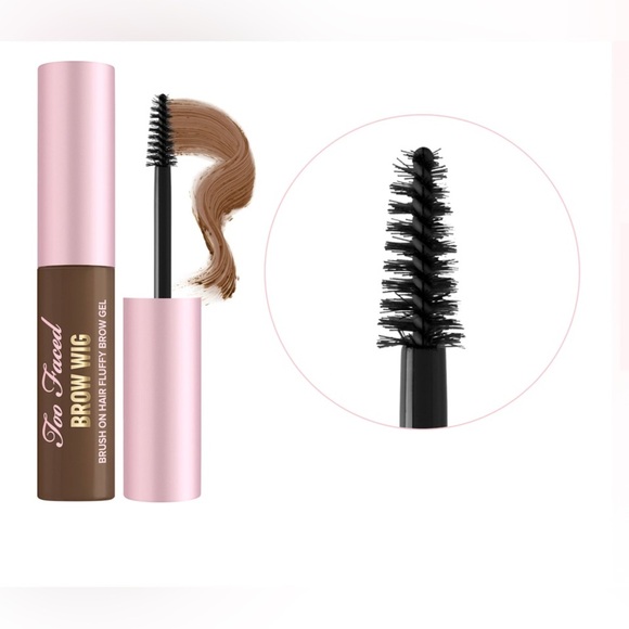 Too Faced medium brown Brush-On Hair‎ Fluffy Eyebrow Gel new - Picture 1 of 7